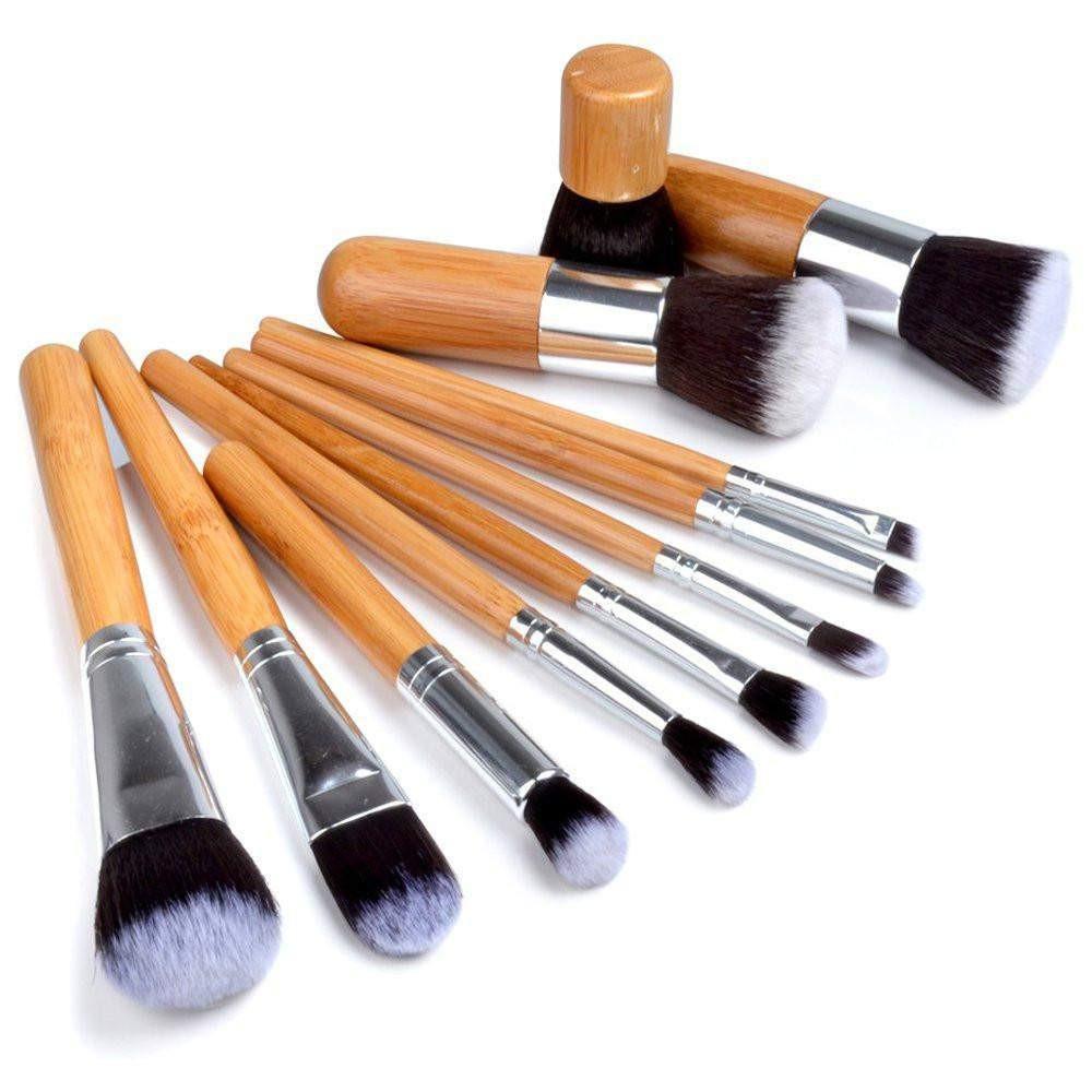 11 Bamboo Brushes Set 11 Bamboo Brushes Set