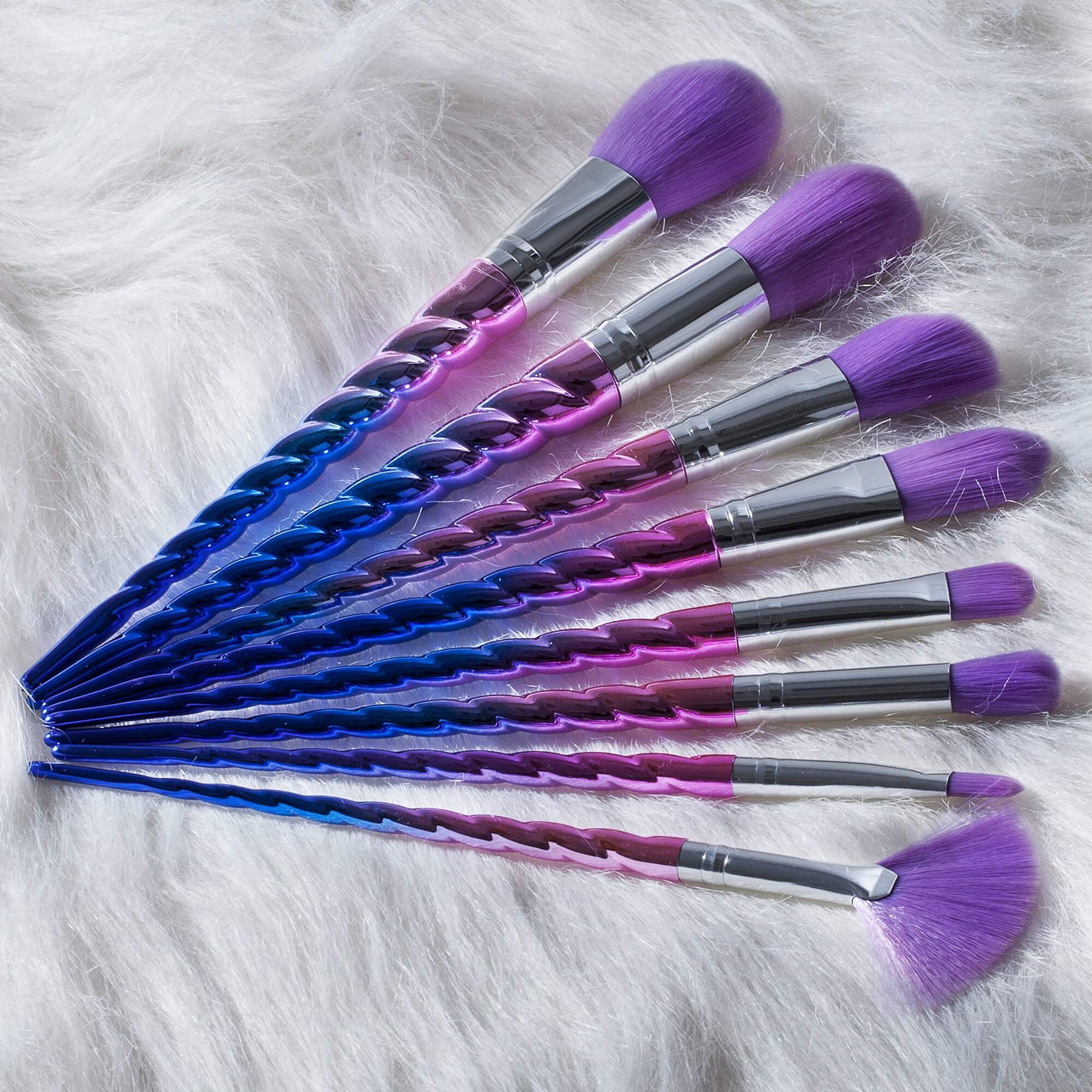 Unicorn Brushes Blue Unicorn Brushes Blue