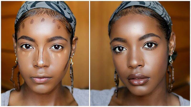 EASY HIGHLIGHT AND CONTOUR FOR ROUND/OVAL FACES